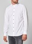 Maerz Uni Contrast Button Shirt Clear White
