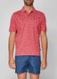 Maerz Uni Contrast Collar Poloshirt Hot Pink