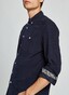 Maerz Uni Cotton Button Down Overhemd Navy