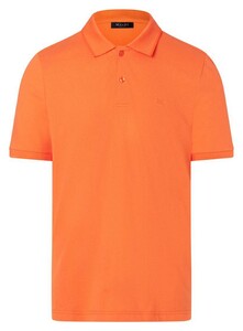 Maerz Uni Cotton Fine Piqué Polo Tangerine