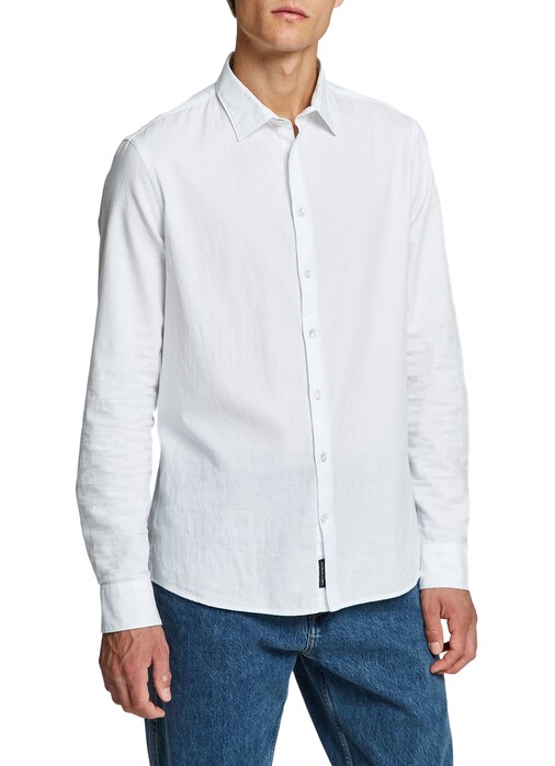 Maerz Uni Cotton Kent Overhemd Pure White