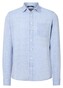 Maerz Uni Cotton Linen Mix Shirt Blue Meringue
