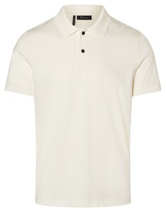Maerz Uni Cotton Poloshirt Poloshirt Clear White