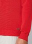 Maerz Uni Cotton Round Neck Pullover Just Red