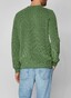Maerz Uni Cotton Round Neck Pullover Mixed Green