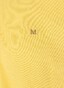 Maerz Uni Cotton Silky Finish Subtle Stripe Collar Contrast Poloshirt Vanilla