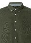 Maerz Uni Fine Corduroy Button-Down Overhemd Donker Groen