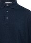 Maerz Uni Interlock Cotton Long Sleeve Poloshirt Navy