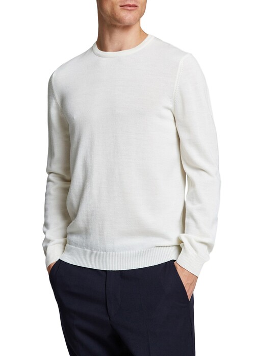 Maerz Uni Merino Superwash Pullover Clear White