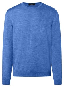 Maerz Uni Merino Superwash Trui Blue Sapphire