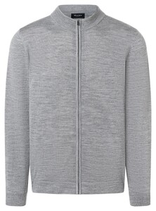 Maerz Uni Merino Vest Cardigan Mercury Grey