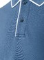 Maerz Uni Pima Cotton Pique Poloshirt Denim Blue