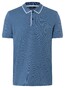 Maerz Uni Pima Cotton Pique Poloshirt Denim Blue