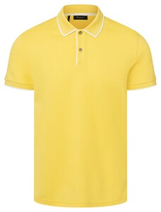 Maerz Uni Pima Cotton Pique Poloshirt Goldfinch