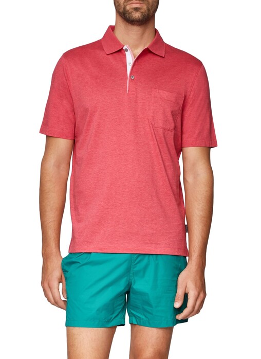 Maerz Uni Polo Short Sleeve Poloshirt Hot Pink