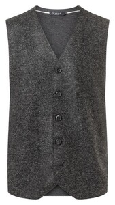 Maerz Uni Superfine Merino Waistcoat Anthracite Grey