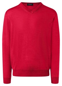 Maerz V-hals Trui Flash Red