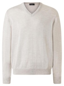 Maerz V-hals Trui Mascarpone Cream