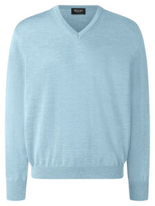 Maerz V-hals Trui Ocean Aqua