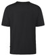 Maerz V-Neck Jersey Uni Cotton T-Shirt Zwart