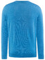 Maerz V-Neck Merino Superwash Pullover Blue Hydrangea