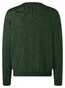 Maerz V-Neck Merino Superwash Pullover Dark Green