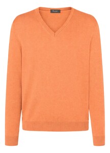 Maerz V-Neck Merino Superwash Pullover Physalis