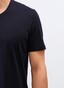 Maerz V-Neck Uni Shirt T-Shirt Navy