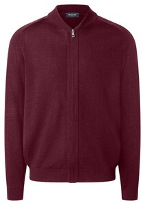 Maerz Vest Merino Cardigan Barolo Wine