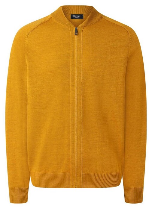 Maerz Vest Merino Cardigan Sweet Mustard