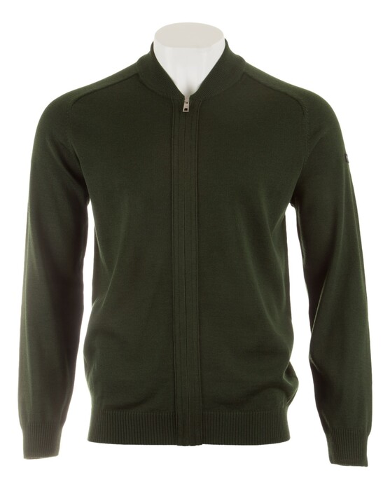 Maerz Vest Merino Donker Groen