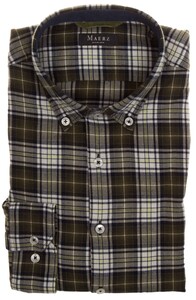 Maerz Warm Checkered Shirt Treetop