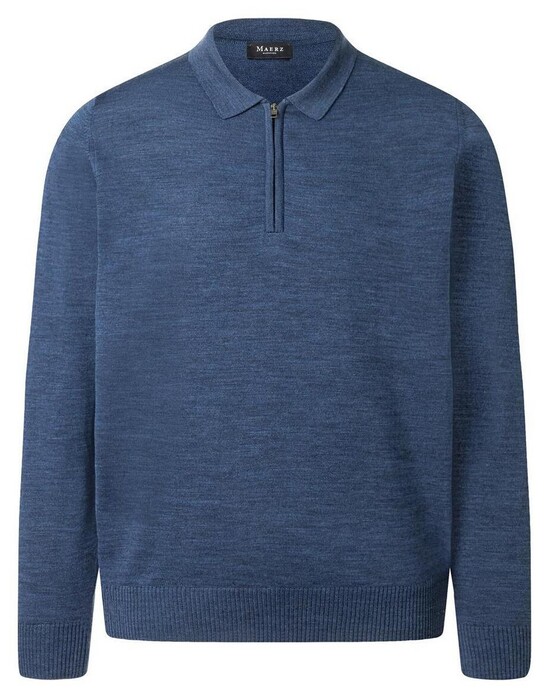 Maerz Zipper Pullover Deep Sea