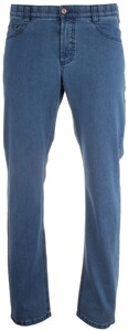 MENS Denver Comfort-Fit 5-Pocket Jeans Jeans Denim Blue
