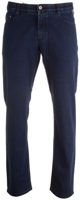 MENS Denver Comfort-Fit 5-Pocket Jeans Navy