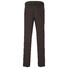 MENS Flat-Front Madrid Cotton Pants Dark Brown Melange