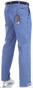 MENS Flat-Front Madrid Jeans Midden Blauw