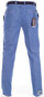 MENS Flat-Front Madrid Jeans Midden Blauw