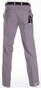 MENS Flat Front Structure Madrid Pants Mid Grey