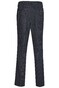 MENS Madison Fine Structure Flat-Front Pants Navy