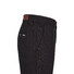 MENS Madison Modern-Fit Xtend Flat-Front Jeans Black