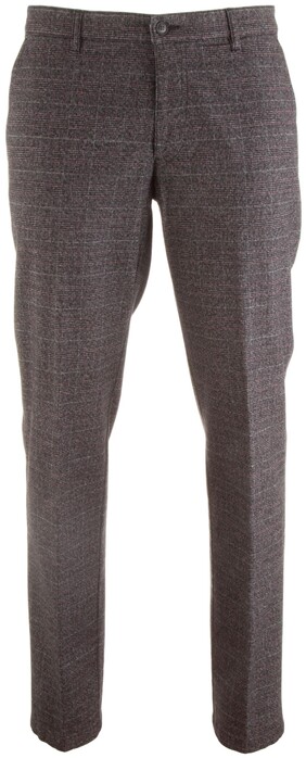 MENS Madison Wool-Look Check Pants Anthracite Grey