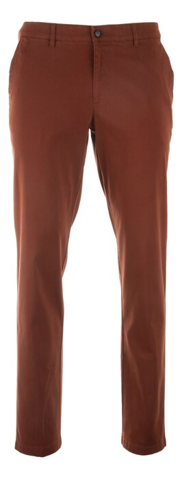 MENS Madison XTEND Flat-Front Cotton Broek Burnt Brick