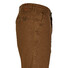 MENS Madison XTEND Flat-Front Cotton Pants Dark Brown Melange
