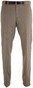 MENS Madrid Comfort-Fit Structured Flat-Front Broek Zand