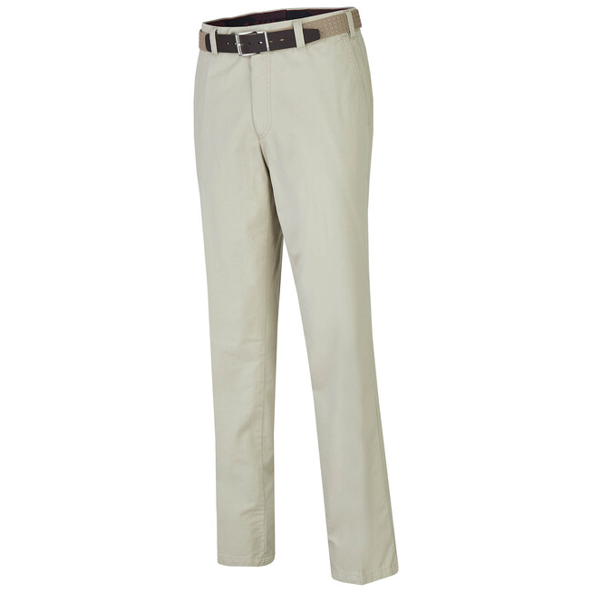 MENS Madrid Flat-Front Broek Zand