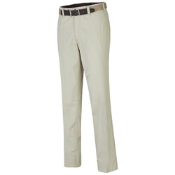 MENS Madrid Flat-Front Fine Cotton Pants Khaki