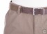 MENS Madrid Flat-Front Katoen Fijn Broek Beige