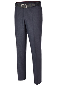 MENS Madrid Thick Wool Pants Blue Melange Dark