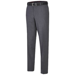 MENS Madrid Thin Wool Pants Mid Grey